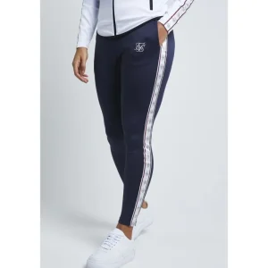 SikSilk Tape Athlete Track Pants - Ebony