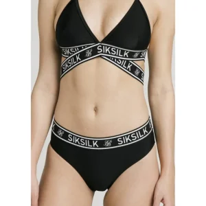 SikSilk Tape Bikini Bottoms – Black