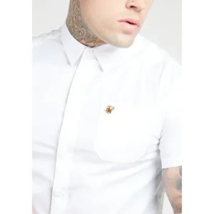SikSilk S/S Smart Shirt - White