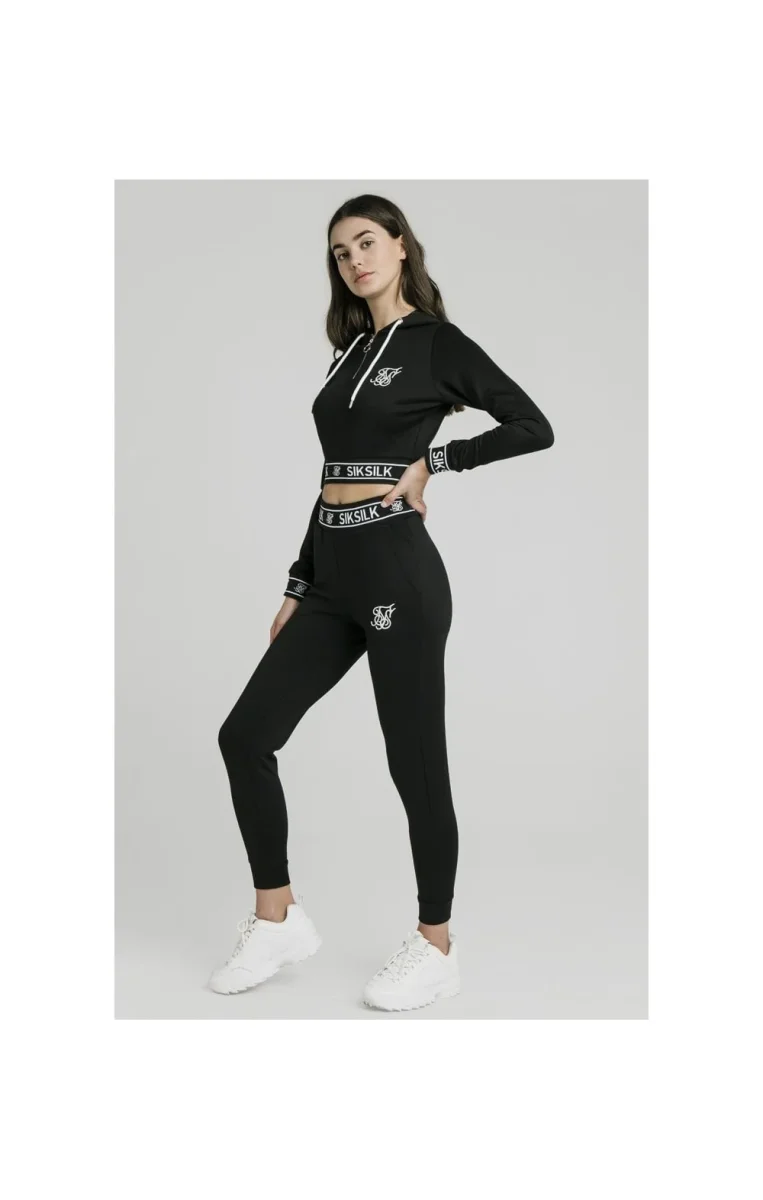 SikSilk Track Pants - Black - Image 5