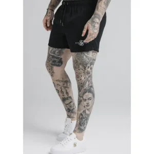 Black Essential Standard Swim Short