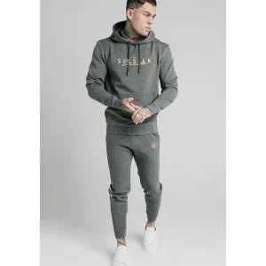 SikSilk Signature Overhead Hoodie - Grey