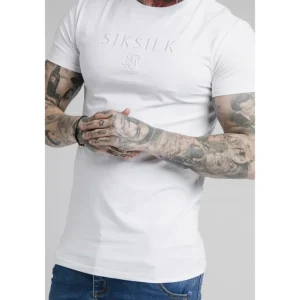 SikSilk S/S Astro Gym Tee - White