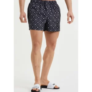 Black Aop Swim Short
