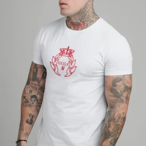 White Embroidered T-Shirt