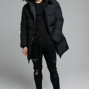Black Elongated Parker