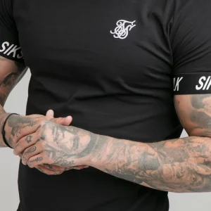 SikSilk Tech Tee - Black