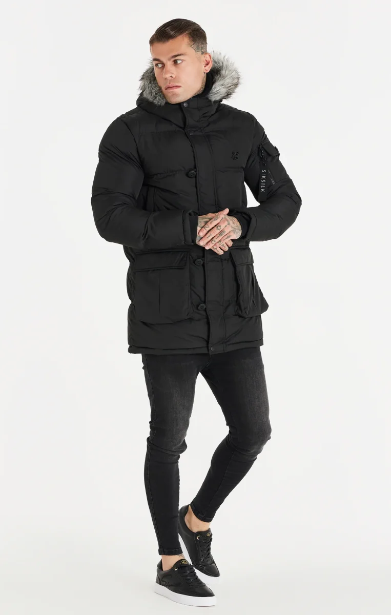 Black Arctic Parka - Image 5