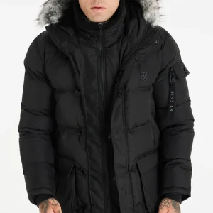 Black Arctic Parka