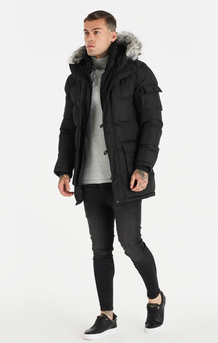 Black Arctic Parka - Image 6