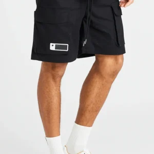 Black Cargo Short