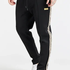 Black Infinite Pleated Pant