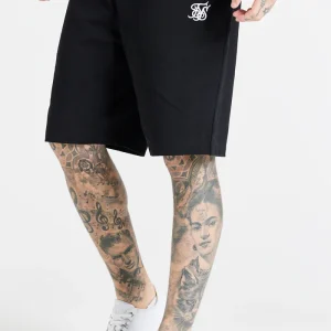 Black Essential Jersey Short