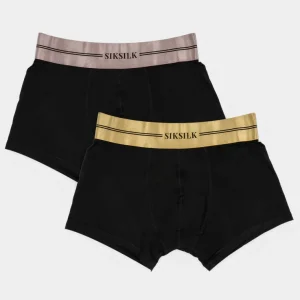 Black Satin Tape Boxers