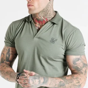 SikSilk Smart Essentials Polo - Khaki