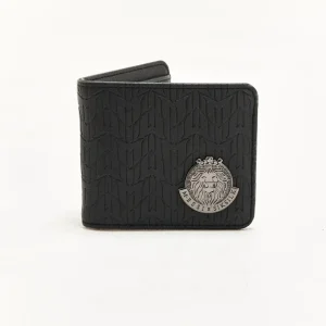 Messi X SikSilk Wallet - Black & Gunmetal