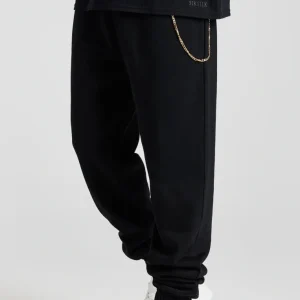 Black Chain Jogger