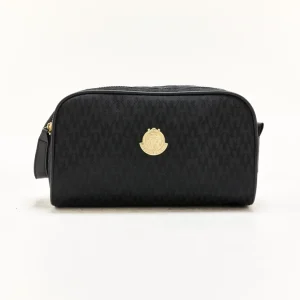 Messi x SikSilk Black Toiletries Bag