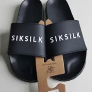 Black Raised Branded Slider