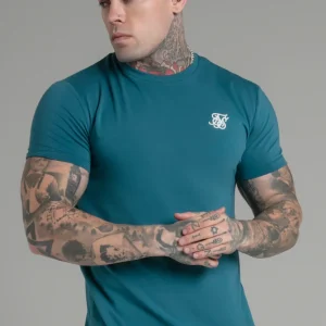 Teal Muscle Fit T-Shirt
