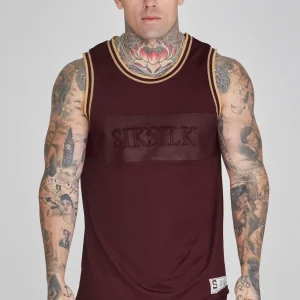 Burgundy Basketball Vest