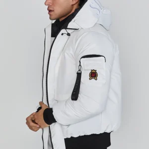 White Bomber Jacket