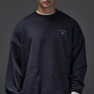 Black Raw Hem Sweater