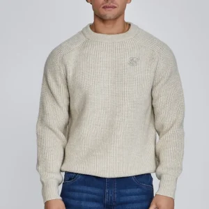 Ecru Knitted Sweater