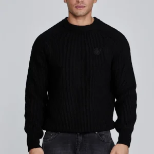 Black Knitted Sweater