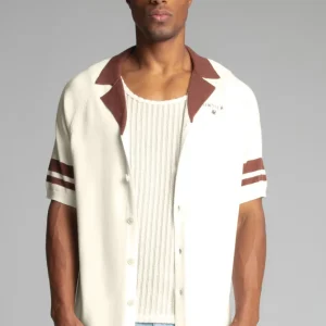 Ecru Retro Resort Shirt