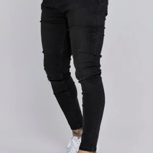 Skinny Jeans Washed Black