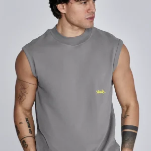 Grey Yellow Vest