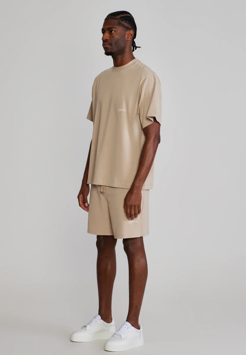 Beige T-Shirt and Shorts Set - Image 5