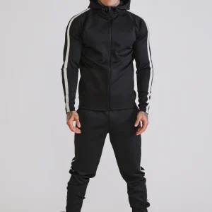 Black Hoodie and Joggers Set