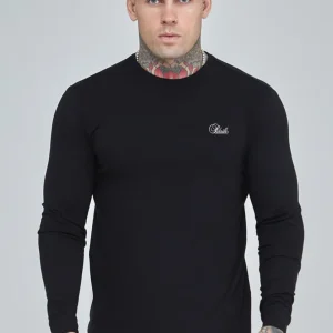Black Essentials LS T-Shirt