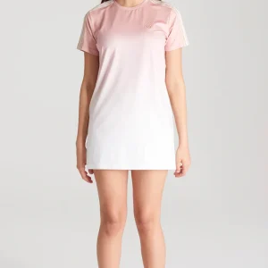 Girls Pink Fade T-Shirt Dress