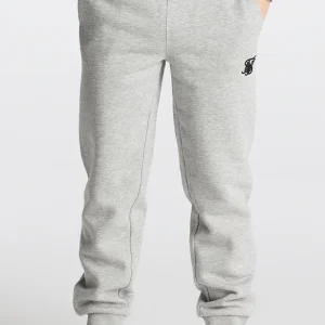 Boys Grey Marl Essentials Cuffed Jogger