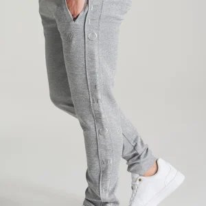 Boys Grey Marl Panelled Jogger