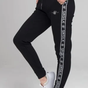 SikSilk Tape Track Pant - Black