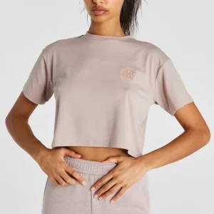 Washed Pink Crop T-Shirt