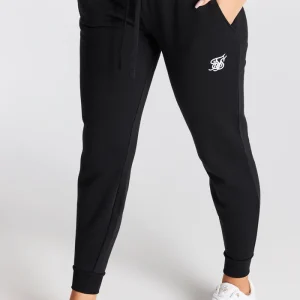 Black Essential Cuffed Jogger