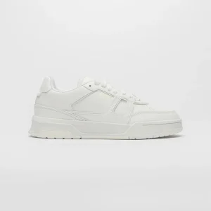 White Low-Top Court Trainer