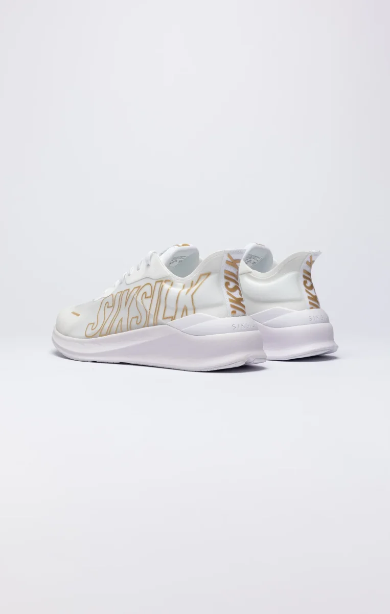 Womens White & Gold Mako Performance Trainer - Image 6